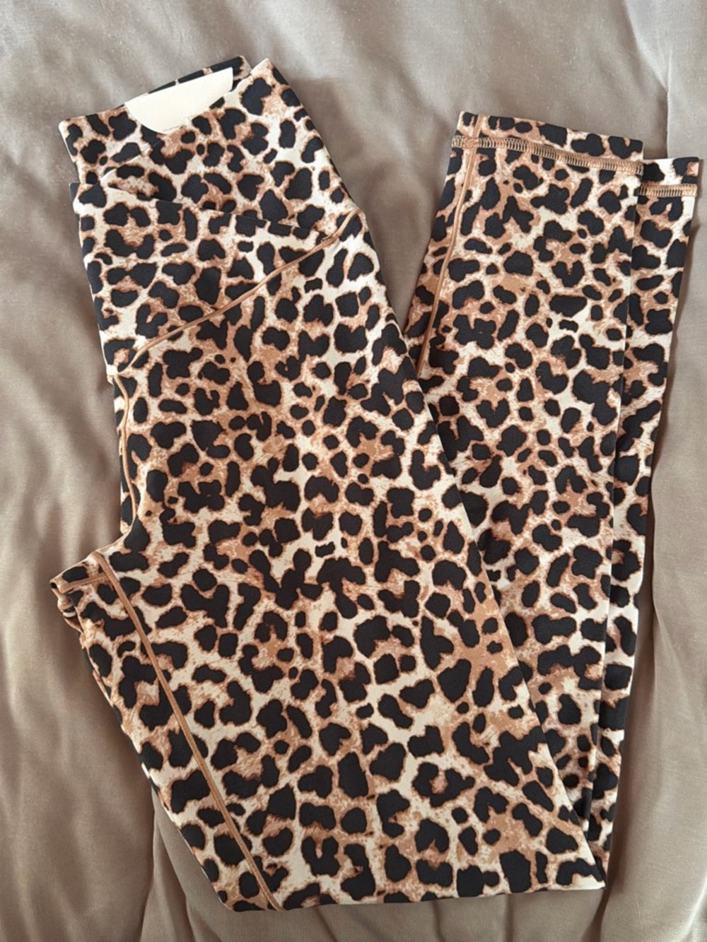 Offline By Aerie Leopard Print Highwaisted Crossover Leggings